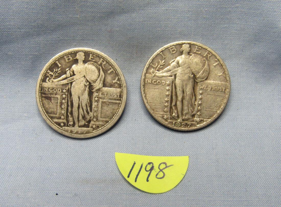 (2) STANDING LIBERTY QUARTERS (1 of 2)