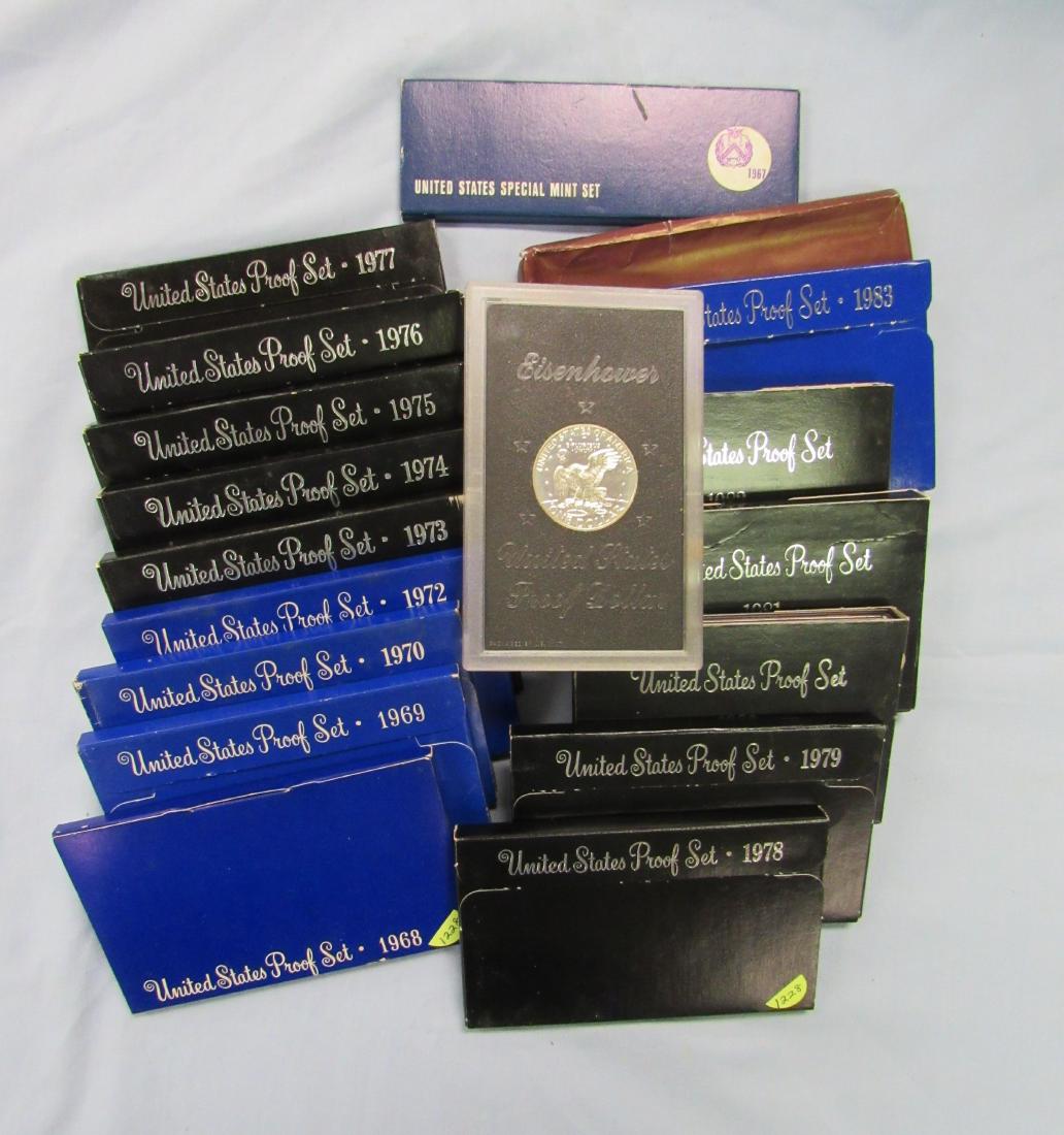 (16) PROOF SETS: 1968-1984 (1 of 2)