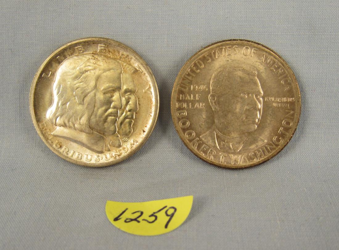 (2) COMMEMORATIVE HALF DOLLARS (1 of 2)