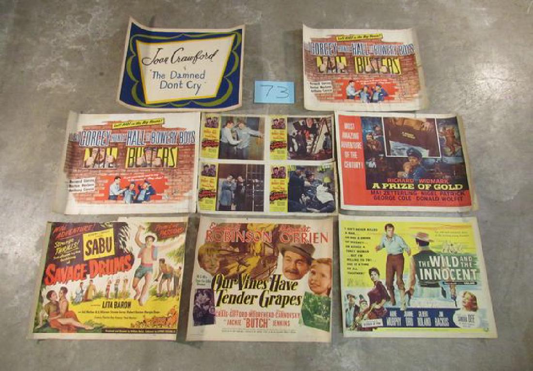 (8) HALF SHETS: (1 of 4)