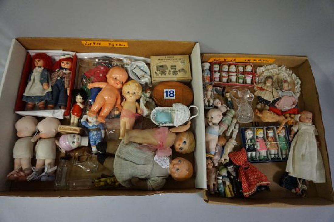 (2) GRAB BOXES OF MANY MOSTLY VINTAGE (1 of 3)