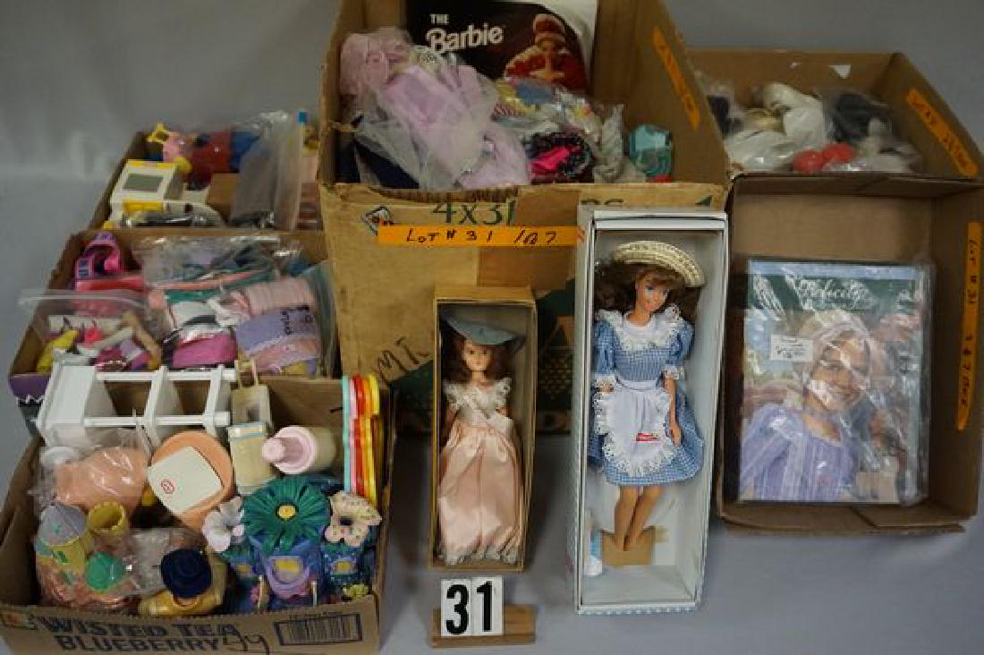 BOX OF ASSORTED OUTFITS (1 of 5)