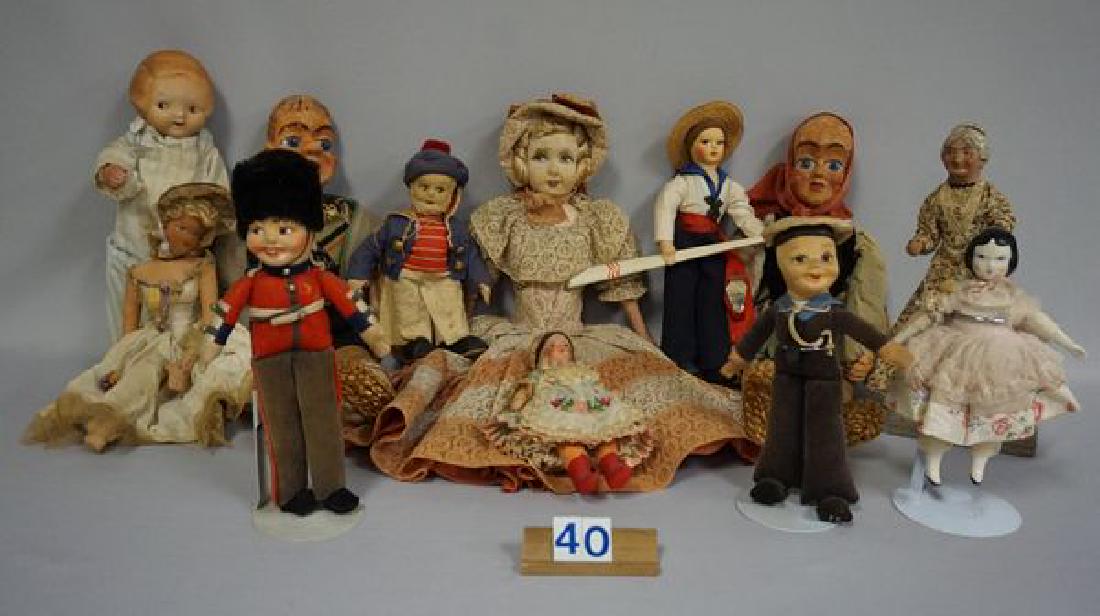 (2) BOXES OF ASSORTED COLLECTIBLE DOLLS (1 of 5)