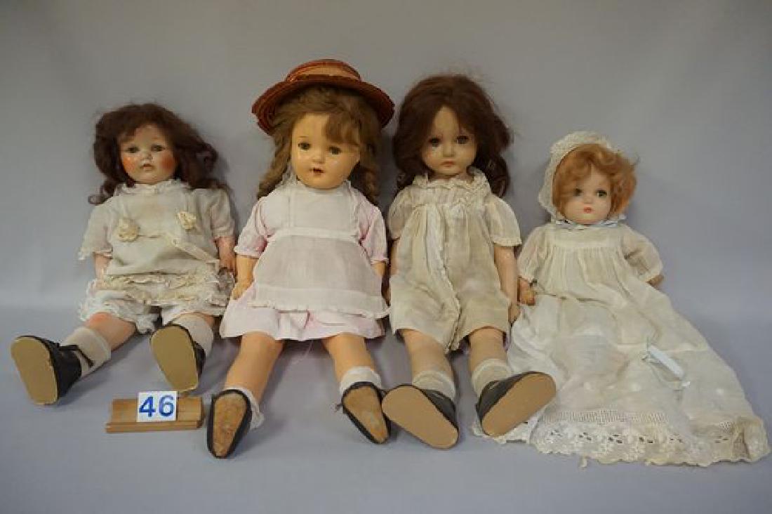 (4 PIECES) 21 INCH COMPO GIRL, (1 of 5)