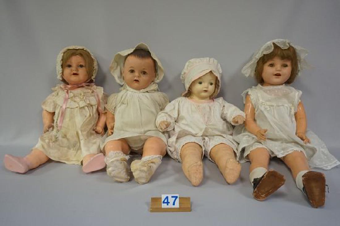 (4 PIECES) 22 INCH ALL COMPO JOINTED BABY (1 of 5)
