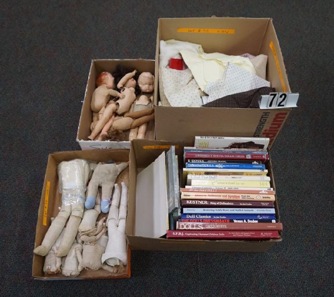LOT: BOX OF DOLL REFERENCE BOOKS (1 of 3)