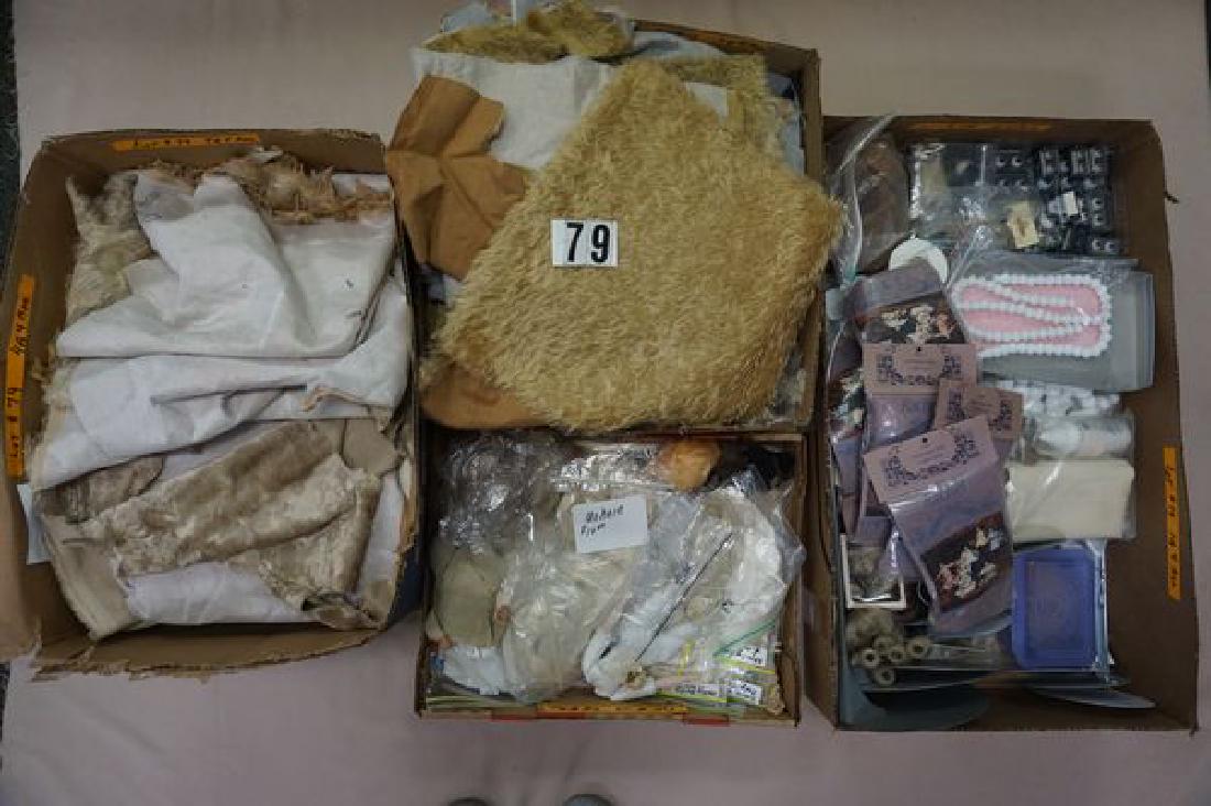 (4 BOXES) LARGE BOX WITH DOLL REPAIR (1 of 4)