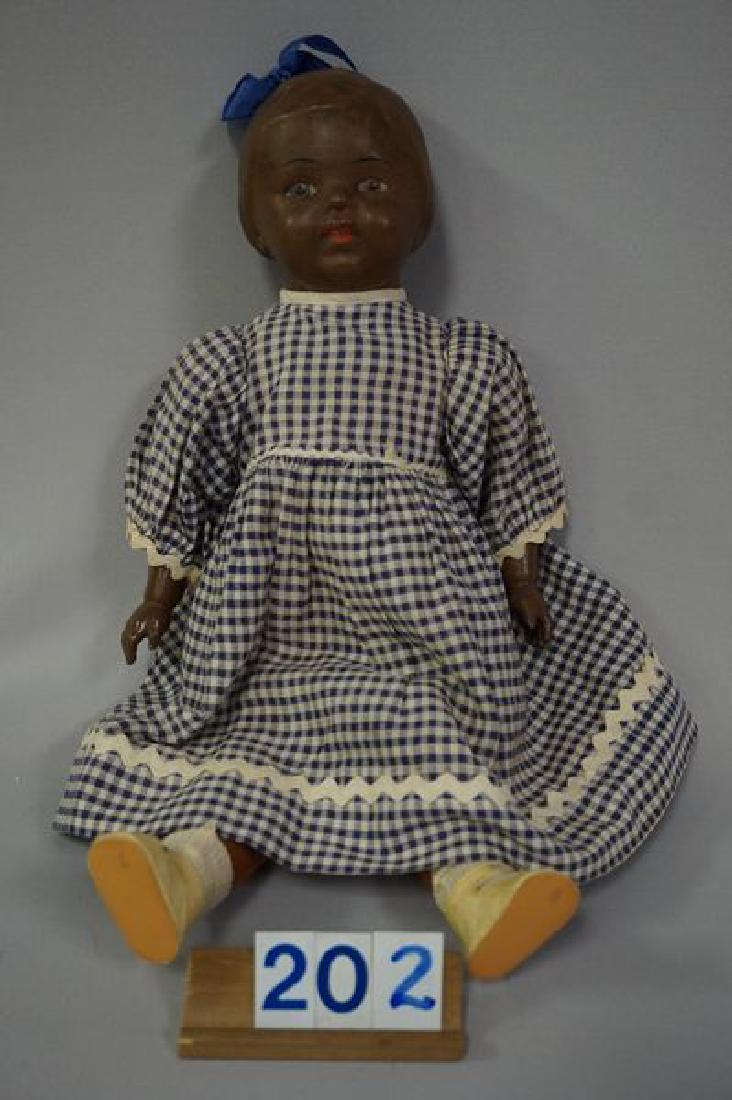 E.I. HORSMAN 16 INCH PAINTED BROWN TOPSY (1 of 5)