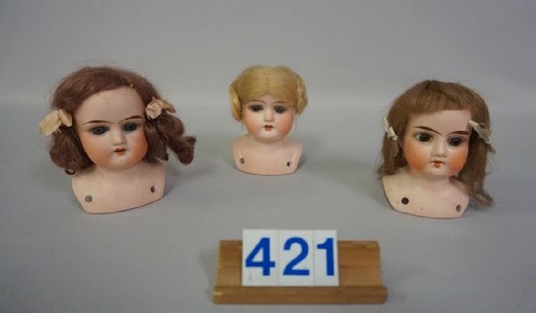 (3 PIECES) AM 3 1/2 INCH BISQUE SHOULDER (1 of 3)