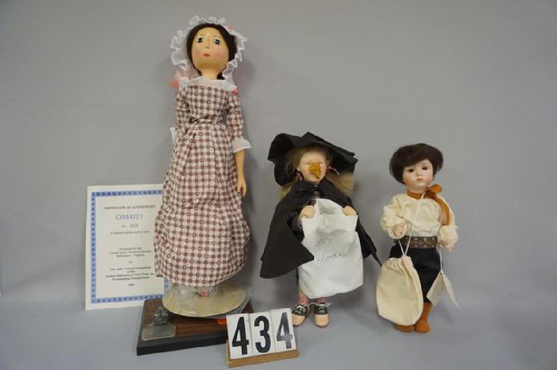 (3 PIECES) U.S. HISTORICAL SOCIETY 15 INCH PEG (1 of 5)