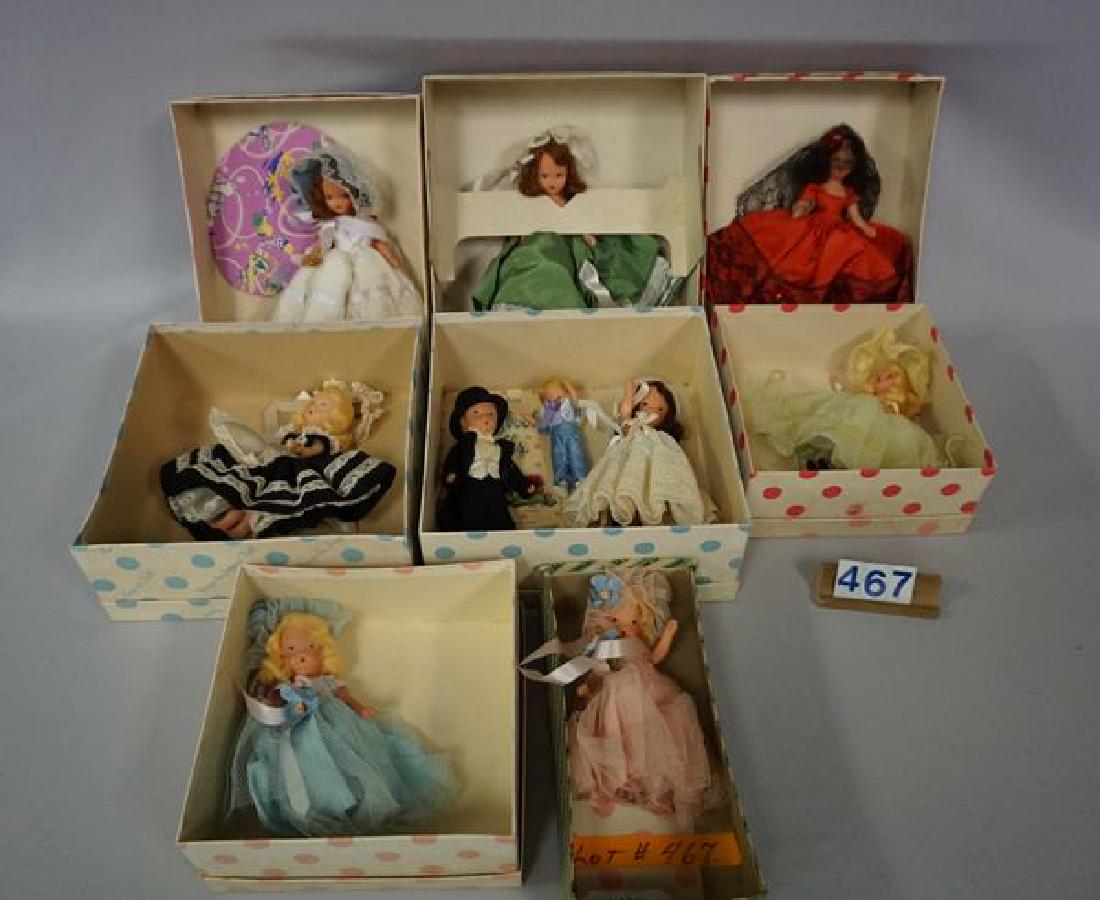 LOT OF NANCY ANN PAINTED BISQUE STORY (1 of 4)