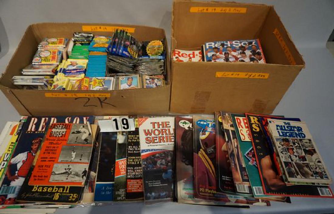 BOX OF BASEBALL (UNOPENED) WAX PACKS - (1 of 5)