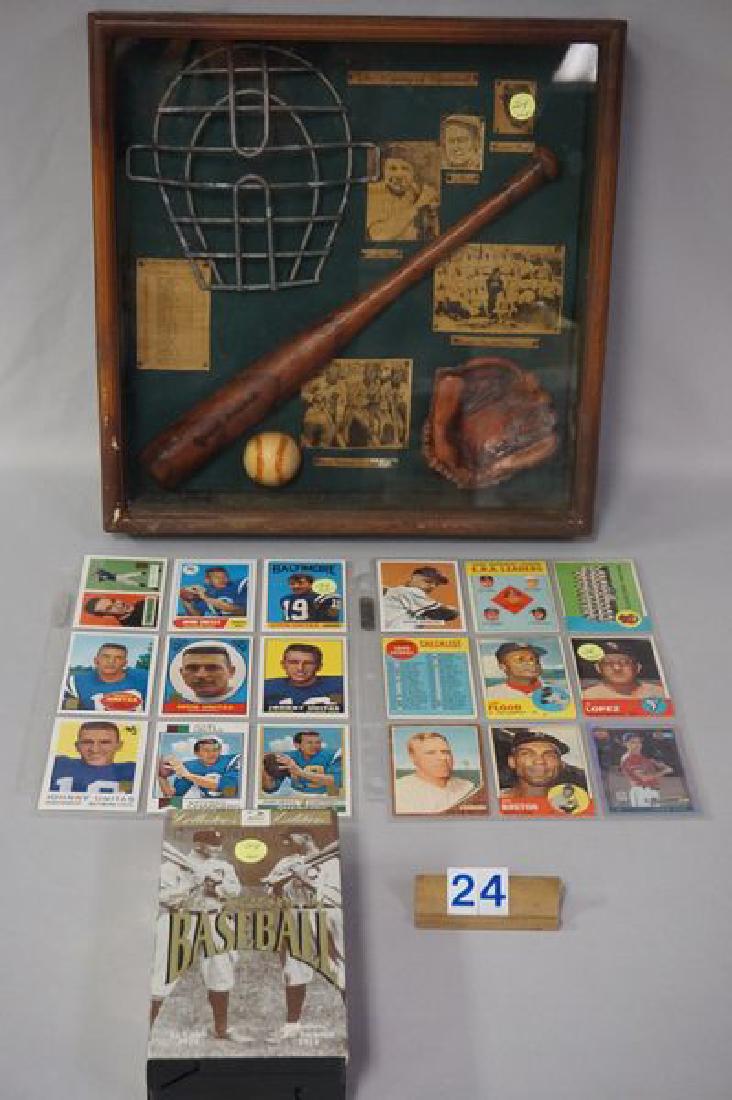 LOT: (9) JOHNNY UNITAS TOPPS FOOTBALL CARD (1 of 5)