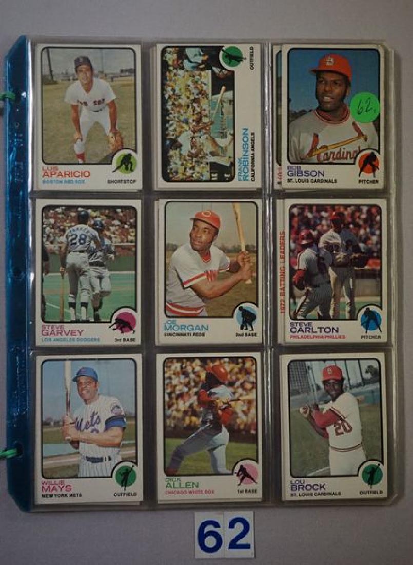 (68) 1973 TOPPS BASEBALL CARDS (1 of 8)
