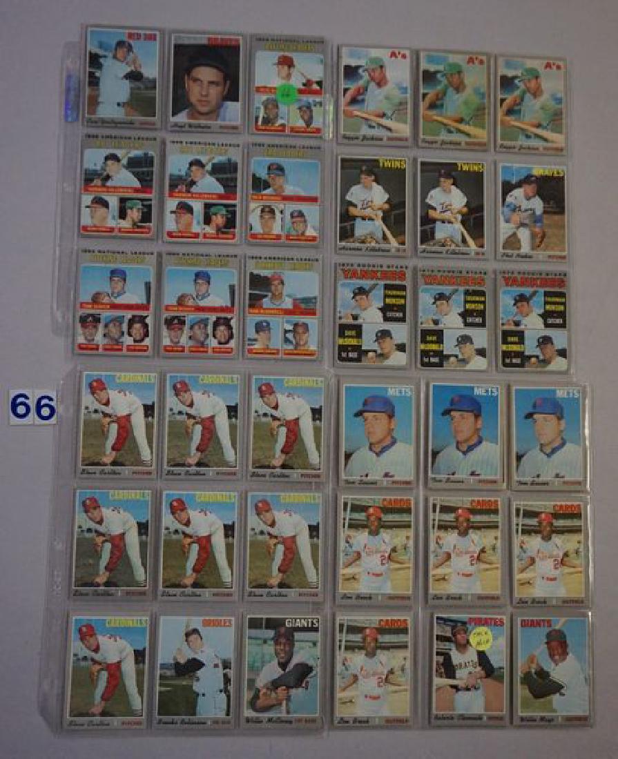 (38) 1970 TOPPS BASEBALL STARS (1 of 5)