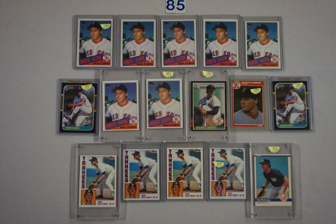 BASEBALL ROOKIE CARD LOT: (1 of 4)