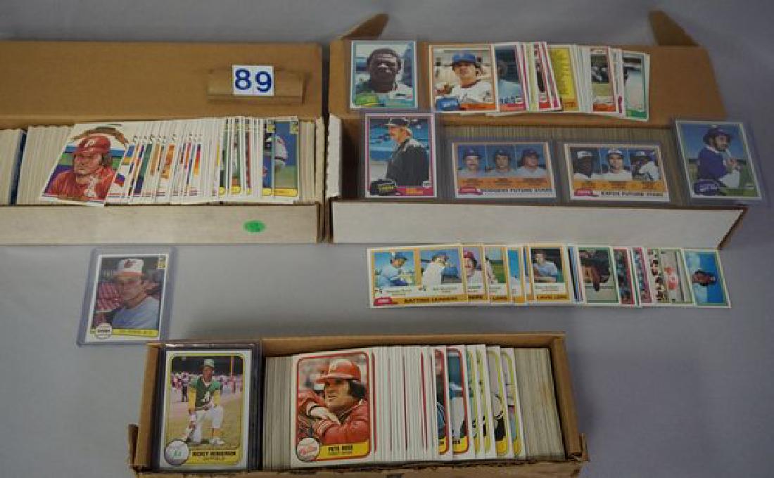 (3) BASEBALL CARD SETS: (1 of 10)