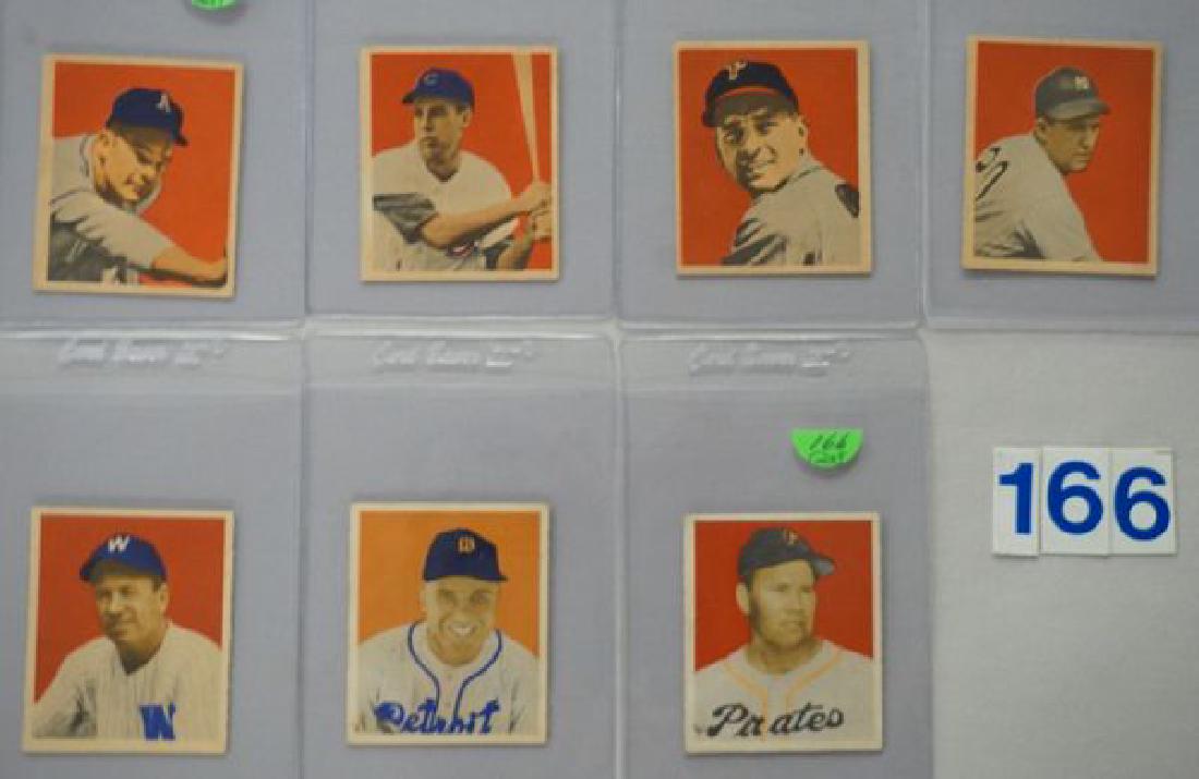 (25 DIFFERENT) 1949 BOWMAN BASEBALL CARDS (1 of 8)