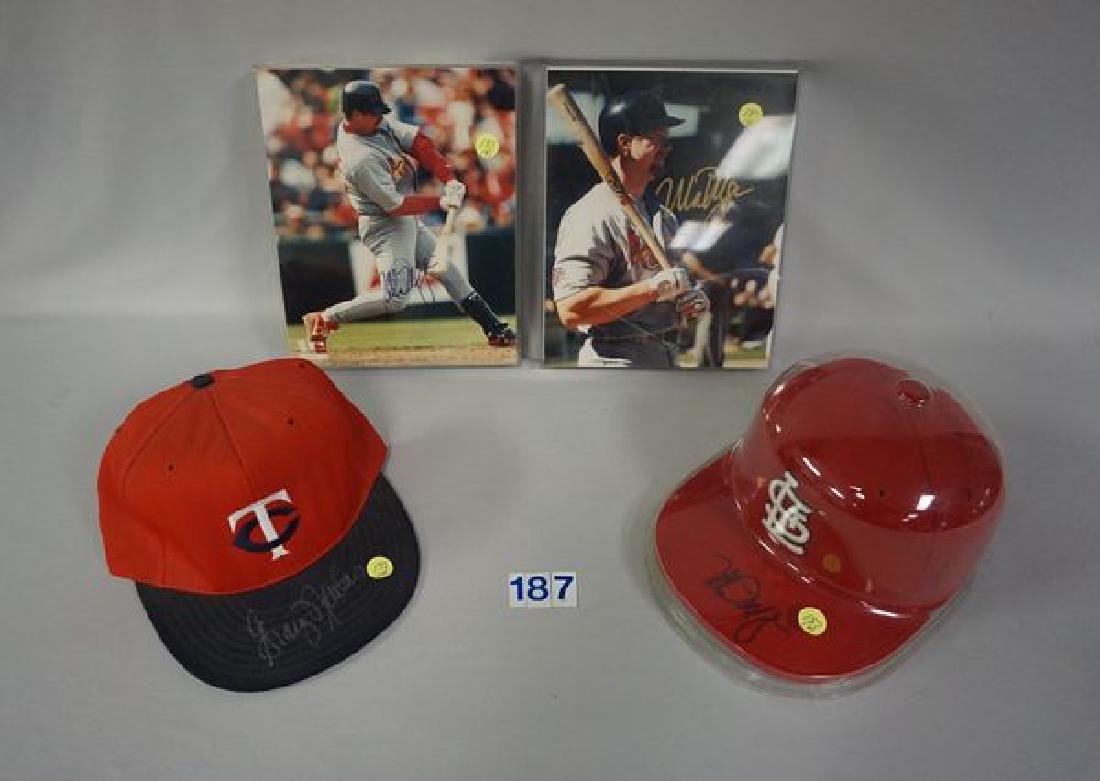 (4 PIECES) MARK McGWIRE AUTOGRAPHED (1 of 3)