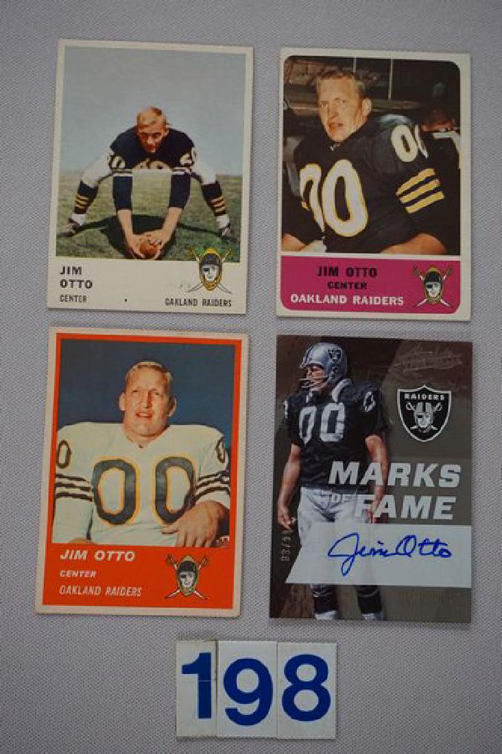 JIM OTTO FOUR CARD LOT: (1 of 2)