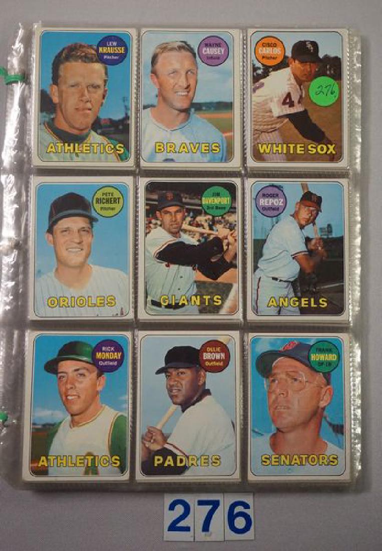 (99) 1969 TOPPS BASEBALL CARDS (1 of 10)