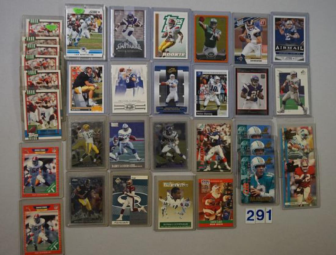 (33) ASSORTED FOOTBALL STAR & ROOKIE CARDS (1 of 3)