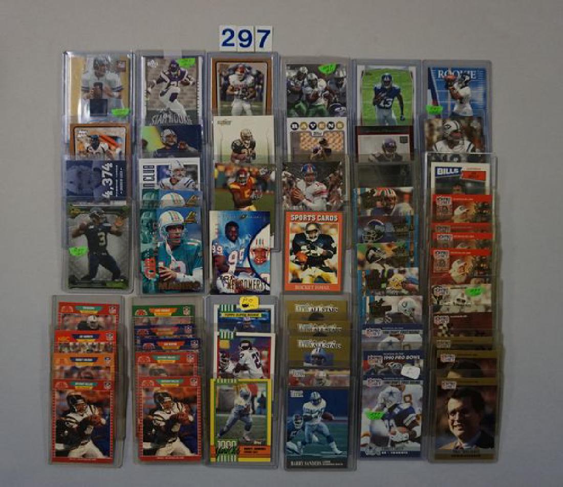 (57) ASSORTED FOOTBALL STAR & ROOKIE CARDS (1 of 3)