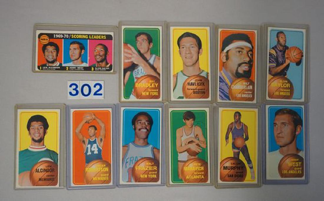 (120 DIFFERENT) 1970 - '71 TOPPS BASKETBALL (1 of 8)