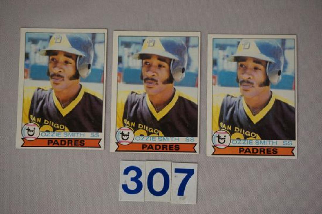 (3) 1979 TOPPS #116 OZZIE SMITH (R) (1 of 2)
