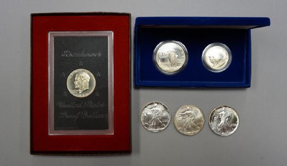 1986 LIBERTY COINS HALF & DOLLAR (1 of 2)