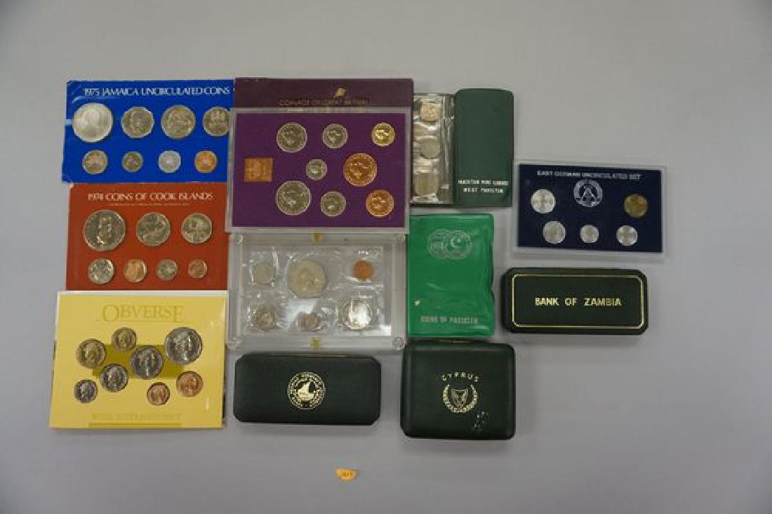 (11) DIFFERENT FOREIGN MINT SETS: (1 of 2)