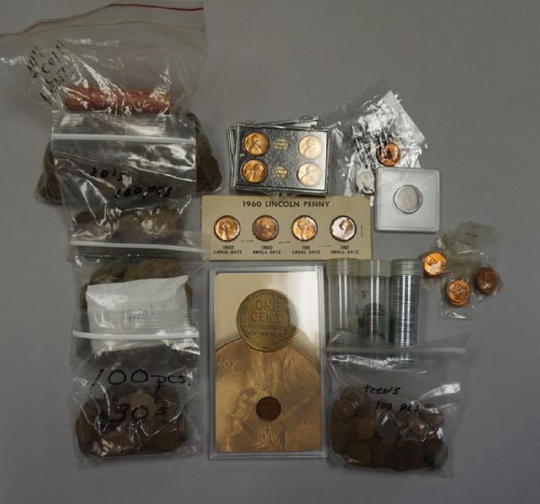 ESTATE LOT OF WHEAT CENTS: 1.000+ (1 of 2)
