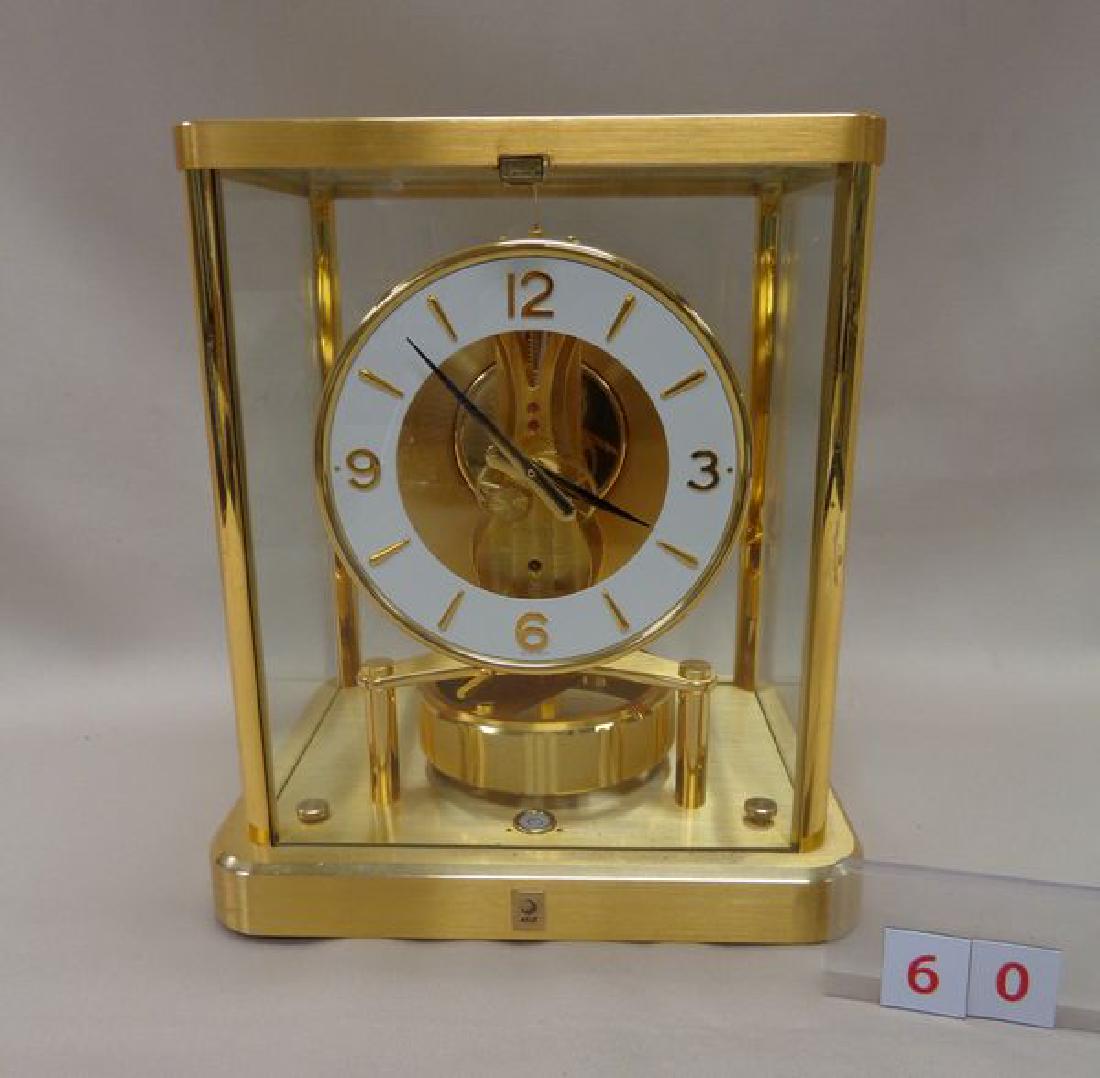 BRASS 'ATMOS' CLOCK BY JAEGER-LE COULTRE, (1 of 3)