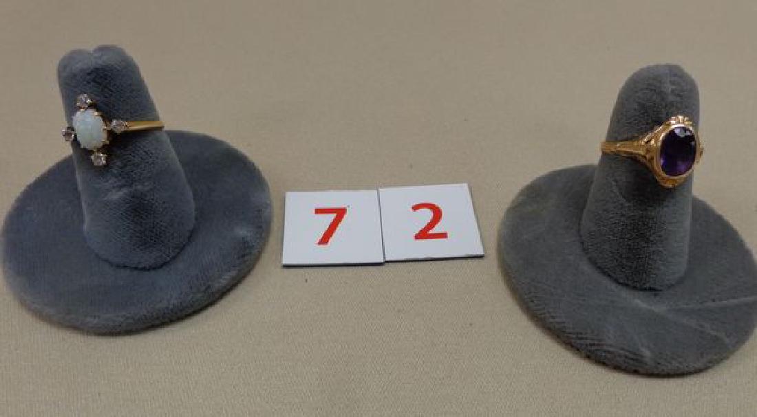 14 KT. GOLD LADIES RING (1 of 1)