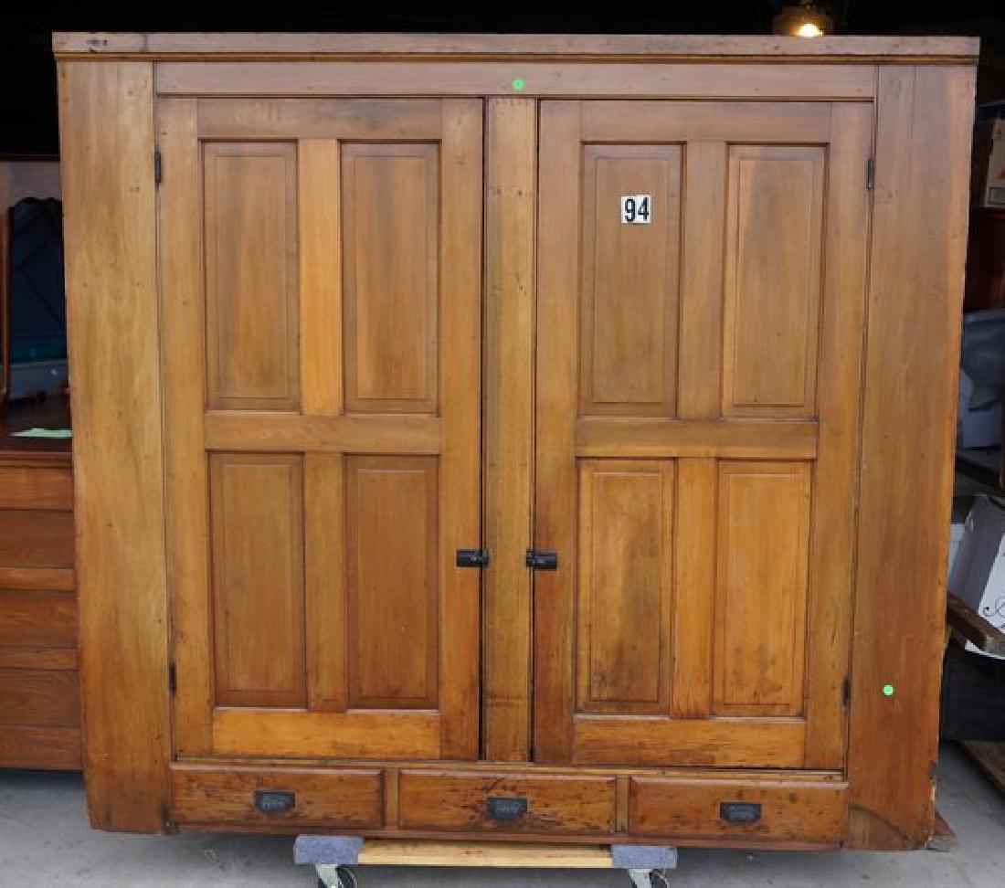 LARGE (WALL MOUNTED) PINE KITCHEN (1 of 6)