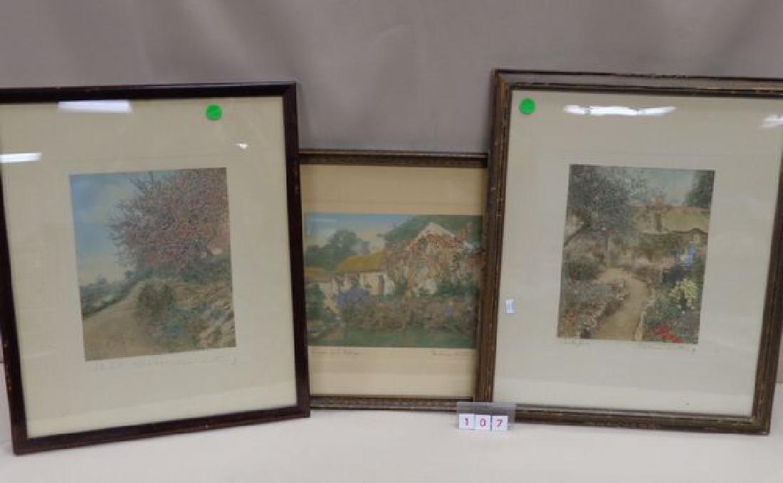 (3) WALLACE NUTTING PRINTS: (1 of 5)