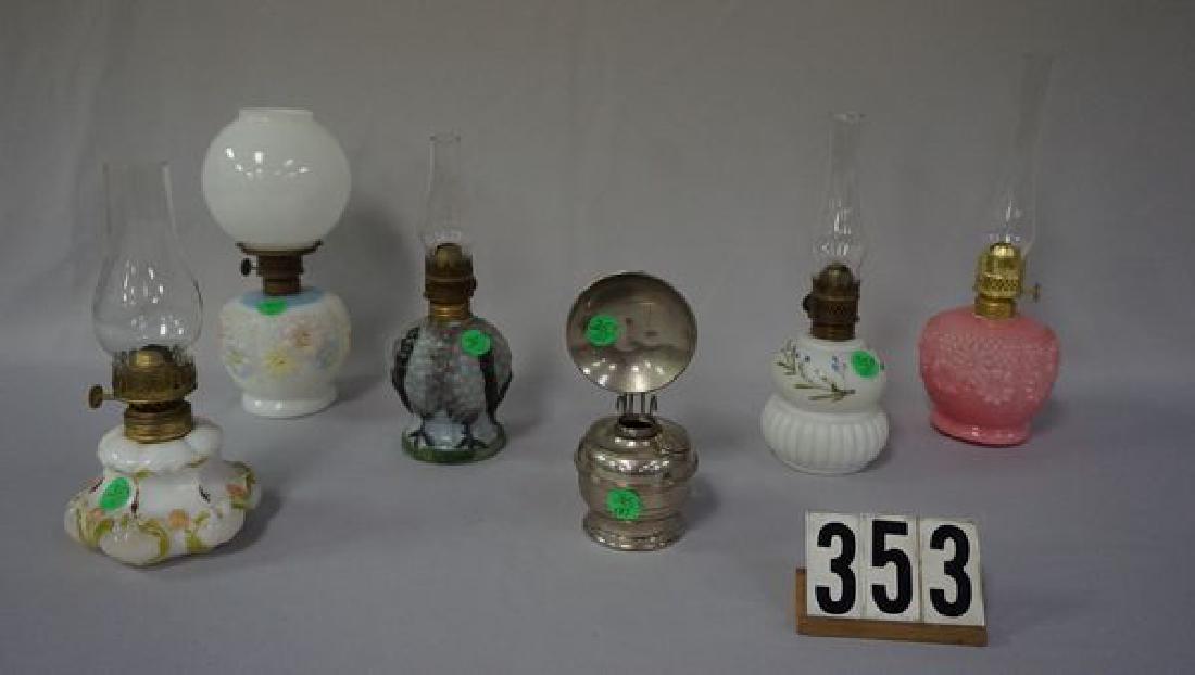 (6 PIECES) NICKEL PLATED NIGHT LAMP (1 of 2)