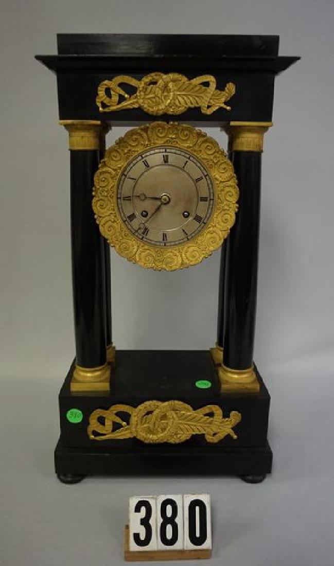 DESCHAMPS FRENCH SHELF CLOCK (1 of 6)