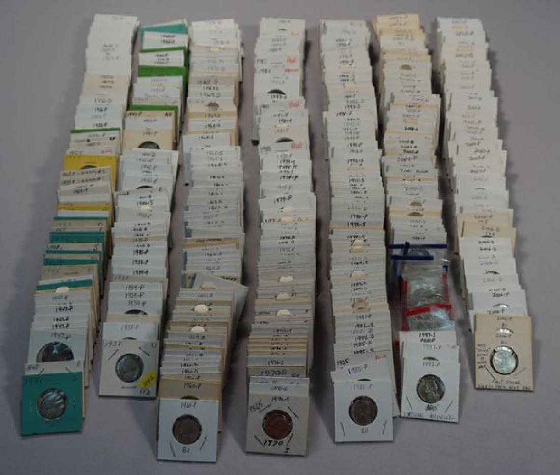 (460+) COLLECTION OF JEFFERSON NICKELS: (1 of 2)