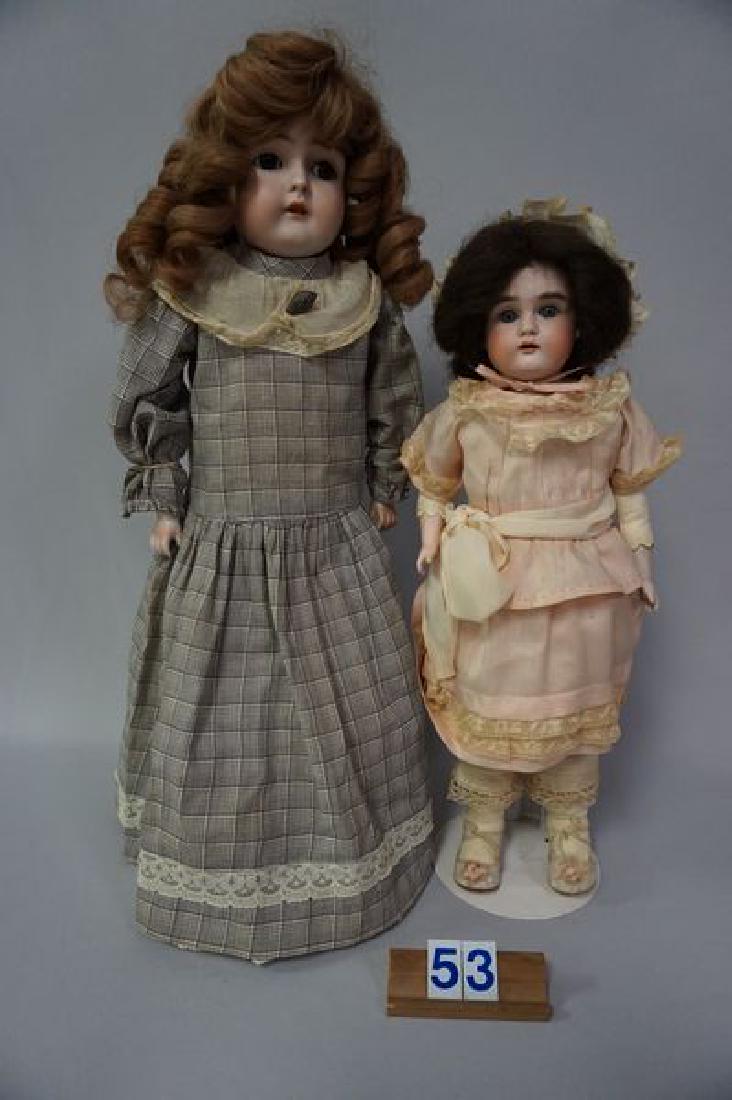 (2 PIECES) KESTNER BISQUE SHOULDER HEAD (1 of 7)