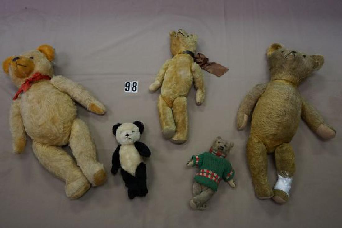 (5 PIECES) TEDDY BEAR LOT: (1 of 7)