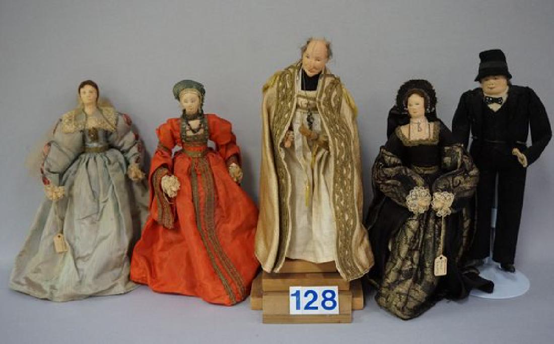 (5) LIBERTY OF LONDON 9 INCH CLOTH DOLLS (1 of 5)
