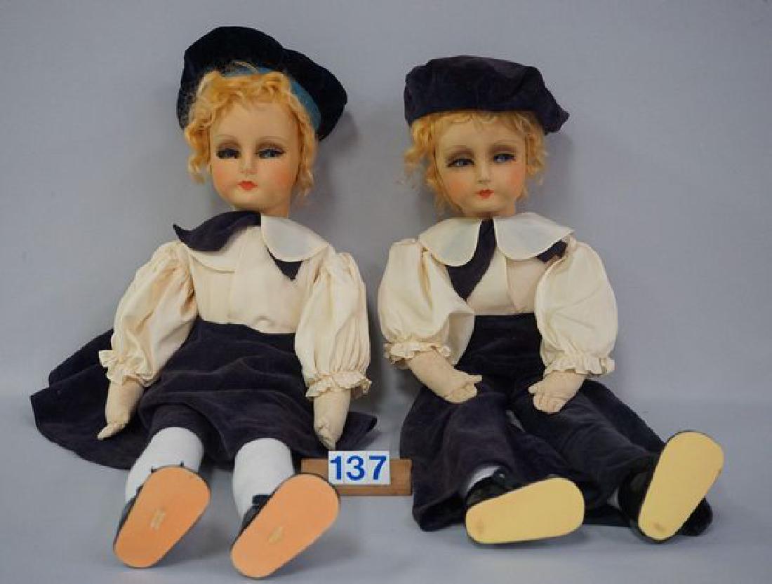 PAIR OF BOY & GIRL 24 INCH BLOSSOM (1 of 5)