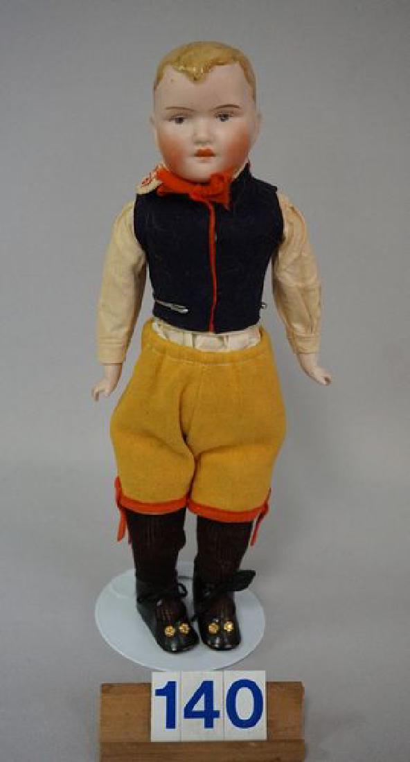 10 1/2 INCH BISQUE SHOULDER HEAD BOY (1 of 4)