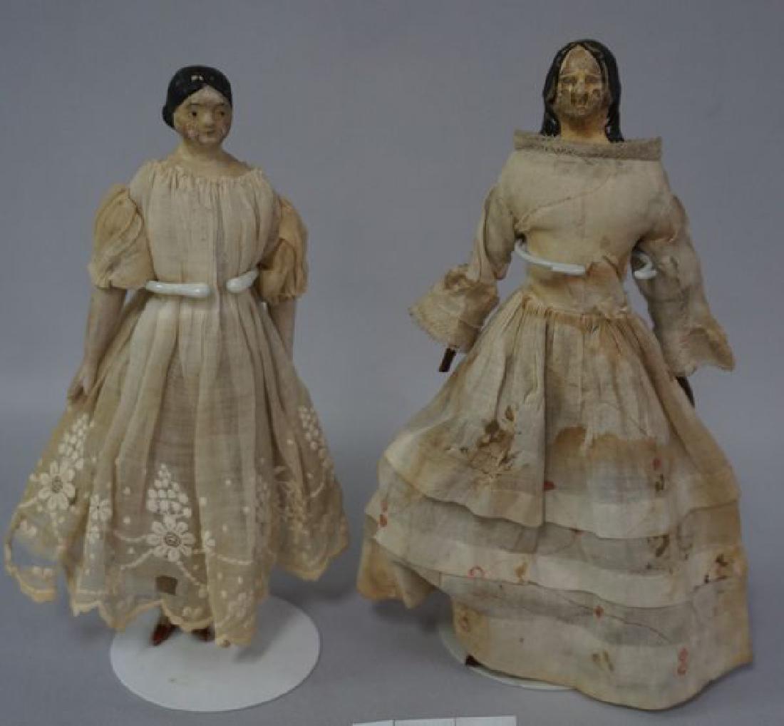 (2 PIECES) MILLINER'S MODELS: (1 of 8)