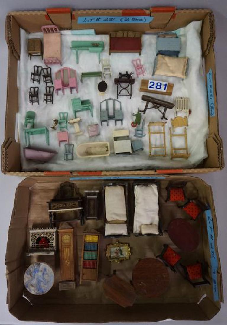 (36 ASSORTED) PIECES OF PAINTED METAL DOLL (1 of 5)