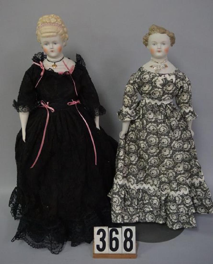 (2 PIECES) MARY BROUSE 17 INCH BISQUE PORCELAIN (1 of 5)