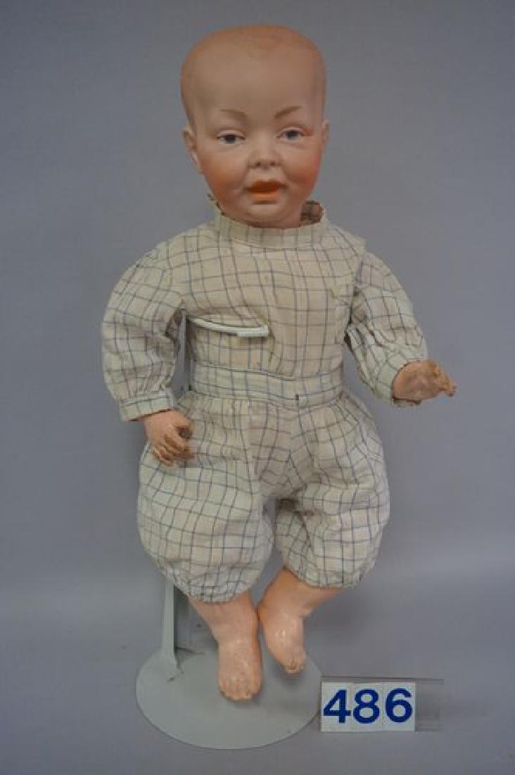 14 INCH BISQUE SOCKET HEAD BABY (1 of 5)