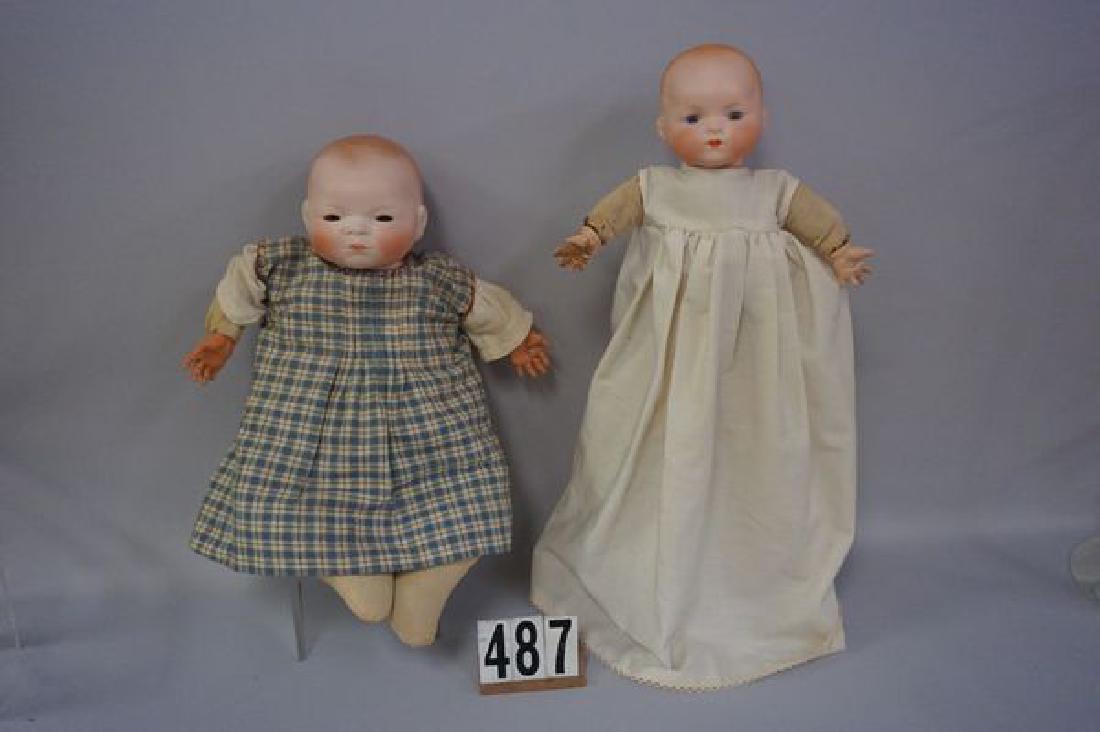 (2 PIECES) GRACE S. PUTNAM 16 INCH BISQUE HEAD (1 of 9)