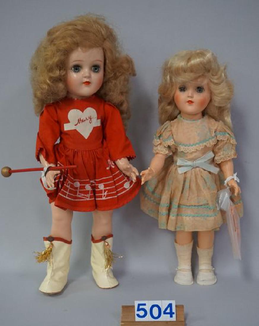 (2 PIECES) MARY HARTLINE 15 INCH HARD PLASTIC (1 of 7)